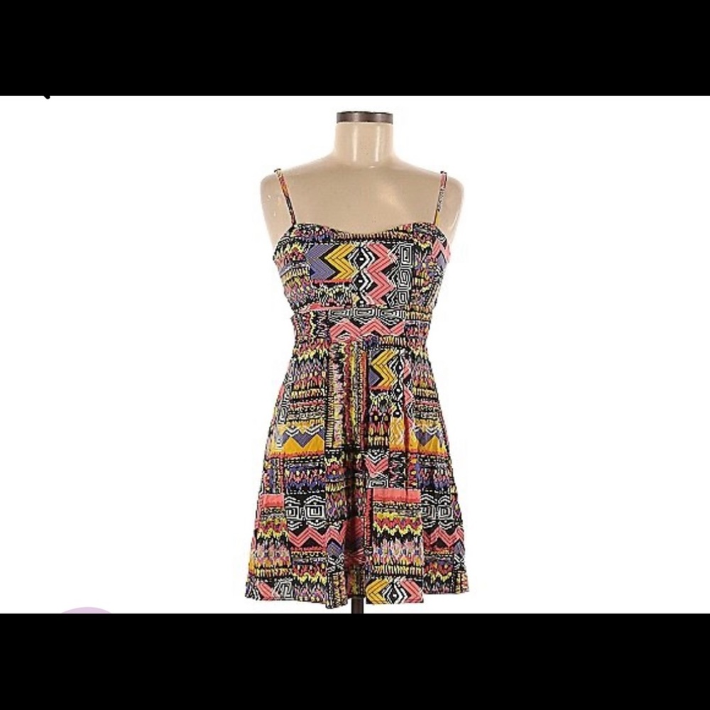 Tribal print dress